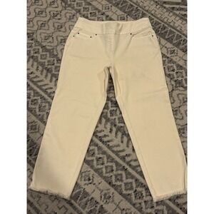 SLIM SATION Women's Ankle Pant 8P Khaki